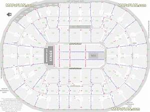 Portland Moda Center Seating Chart Detailed Seat Row Numbers End