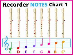 Recorder Notes Chart Chart All Notes