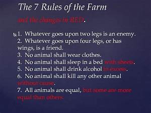 animal farm early rule