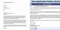 HR for Job Application Template