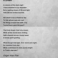 Dream Edgar Allan