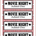 One Movie Ticket
