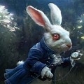 Alice Wonderland White Rabbit