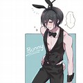 Anime Boy Bunny Suit