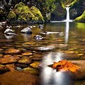 Autumn Waterfall Nat… 