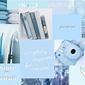Baby Blue Aesthetic Computer Wallpaper