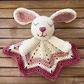 Bunny Lovey Crochet Pattern