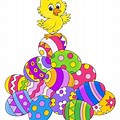 Cartoon Easter Chick Clip Art
