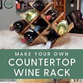 Countertop Wine Rack Plans