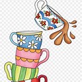 Cute Tea Cup Stack