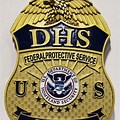 Department of Homeland Security Federal Protective Service Police Badge
