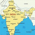 India En El Mapa
