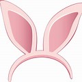 Easter Bunny Ears Headband Clip Art