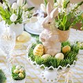 Easter Dinner Table Decor