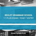 Entry Form for Year 7 Bexley Grammar School