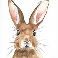 Free Clip Art Watercolor Bunnies
