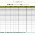 Inventory Spreadsheet … 