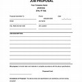 Proposal Form Template
