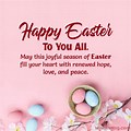 Happy Easter Wishes Messages