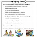 Verbs Worksheet