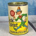 Jack Spratt Evaporated Milk Can
