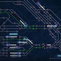 Rail Route Game Map