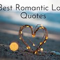 Romantic Love Quotes