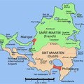 Island Map Caribbean