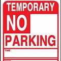 Temporary No-Parking