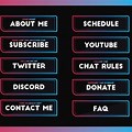 Twitch Panel Template