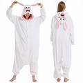 White Fur Onesie Rabbit