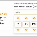 Time Picker