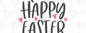 SVG Happy Spring with Bunny Free