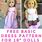 American Doll Clothes Patterns Free Printable
