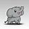 Anime Baby Elephant