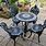 Cast Iron Garden Table and Chairs