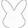 Easter Bunny Face Pattern