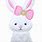 Free Easter Bunny Applique Pattern