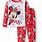 Girls Minnie Mouse Christmas Pajamas
