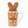 Peeps Brown Bunny in Mug