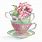 Watercolor Tea Cup Clip Art