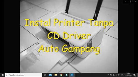 CD/DVD instalasi printer