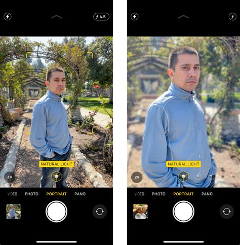 Portrait Mode Kamera Belakang iPhone 11 Pro Max