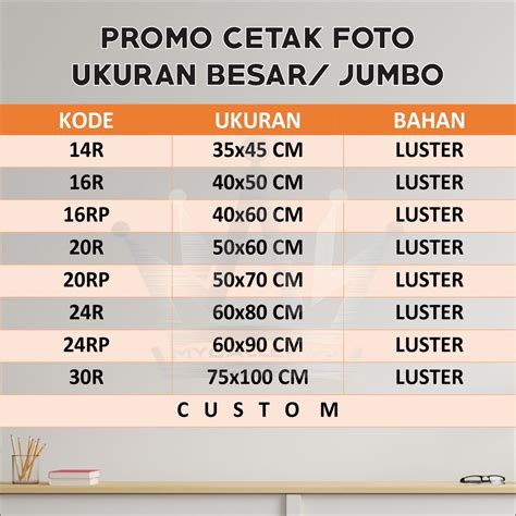 16R ukuran foto Indonesia