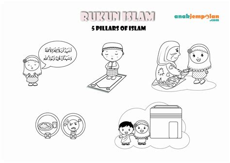 4 pilar islam anak