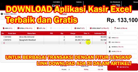 Download APLIKASI Kasir Full Version Gratis di Indonesia