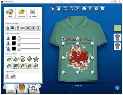 Aplikasi dalam Membuat T-Shirt Sendiri