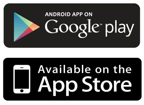 App store and Google Play Store