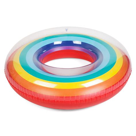 Avoid overinflating your inflatable pool ring