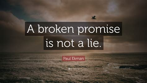 Broken promise
